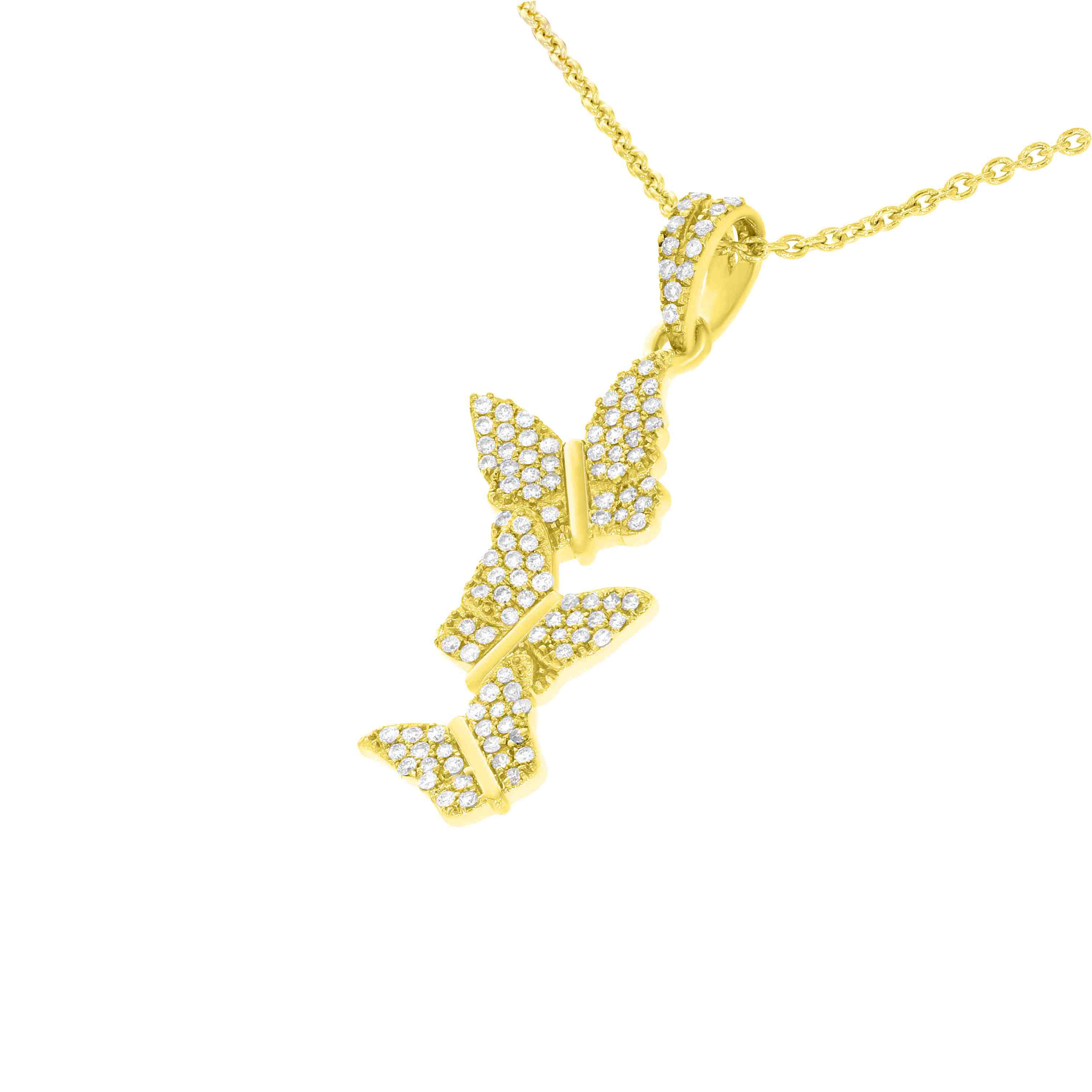 Butterfly Pendant PD31314A